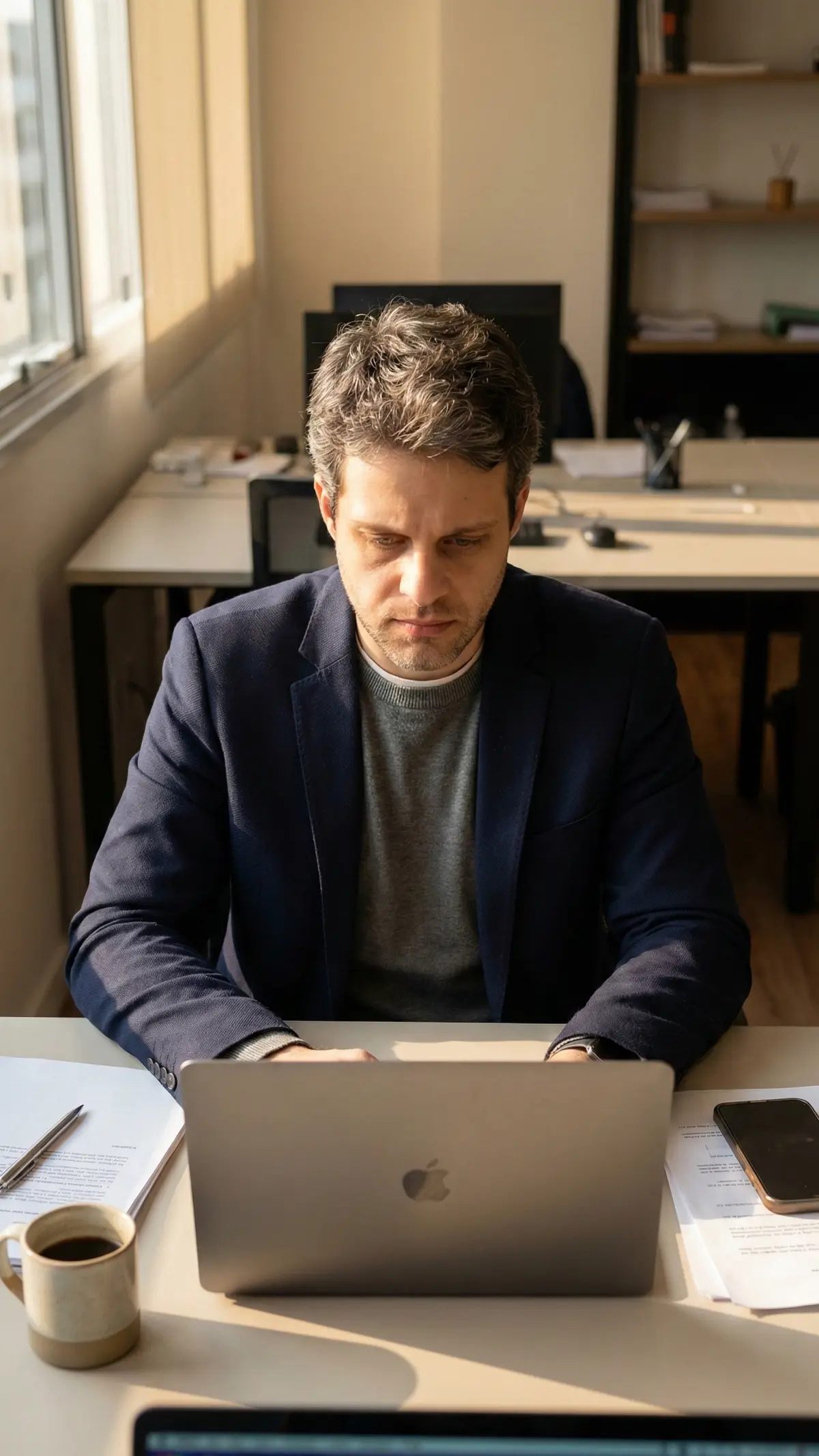 Werner no escritório